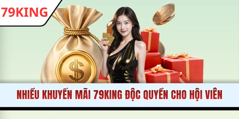 Bùng nổ hàng loạt sự kiện khuyến mãi 79KING